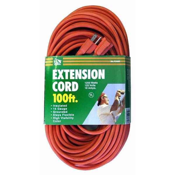 Howard Berger Howard Berger R3000 SJT Extension Cord; Orange - 14-3 Gauge x 100 ft. R3000